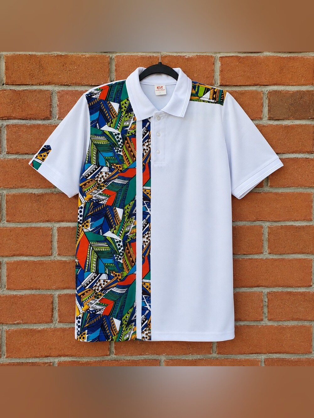 MT Vibrant Patterned Polo Shirt